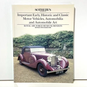 Sotheby's Important Early Historic & Classic Motor Vehicles Automobilia And Art - Picture 1 of 8