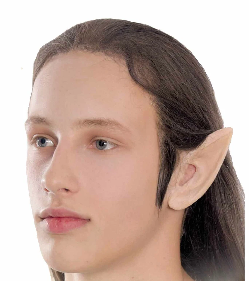 MARKENLOS Elfenohren kurz für Erwachsene ca. 7 cm