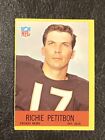 1967 Philadelphia Football Richie Petitbon Card #33 Ex-Nm Chicago Bears