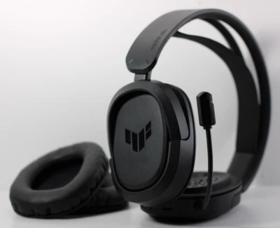 ASUS TUF Gaming H1 Wireless Headset 7.1 Surround Sound (MISSING DONGLE) - Image 1 of 4