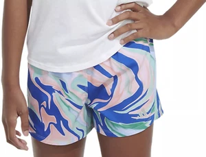 Adidas Woven Racer Shorts mit Slip - blau/pink - Neu mit Etikett Mädchen XL (16) - Bild 1 von 4