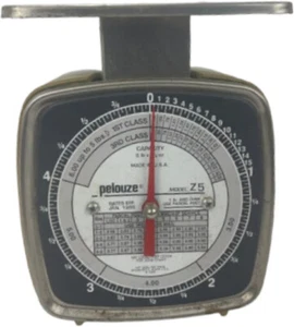 Vintage Pelouze 1995 Model Z5 5lb Postal Scale Envelope Sm Package Made in USA - Picture 1 of 16