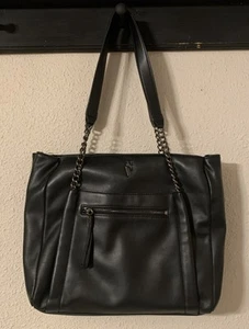 Simply Vera Tote Rockbridge Wang Bag Handbag Purse Black - Picture 1 of 11