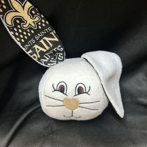 New Orleans Saints Plush Bunny Head - Picture 1 of 4