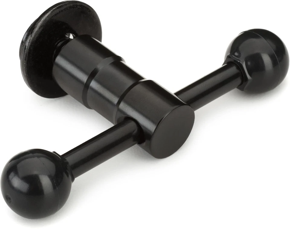 On-Stage 黑色 T 型螺母组件适用于 Boom 麦克风支架(5 件装)套装 — 第 1/1 张图片