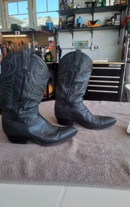 Dan Post Mens Grey Cowboy Boots  6977 Size 9D - Picture 1 of 4