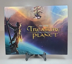 Disney Treasure Planet Exclusivo Litografía Portafolio Set 4 Impresiones NUEVO - Imagen 1 de 7