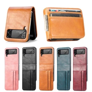 Schutz Hülle für Samsung Galaxy Z Flip3 5G, Handy Tasche Flip Case Handyhülle BF - Bild 1 von 52