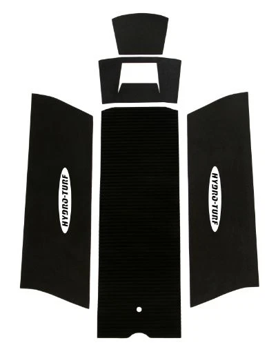Hydro-Turf jet ski mats for Kawasaki JS300, JS440, JS550 (Black Cut Groove) - Image 1 of 3