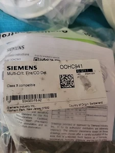 Siemens OOHC941 Dual Optischer/Wärme-/Kohlenmonoxidmelder *Neu* - Bild 1 von 2