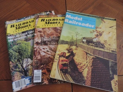 Lot of 3 Assorted MODEL RAILROADER & RAILROAD MODEL CRAFTSMAN Magazines - Image 1 of 4