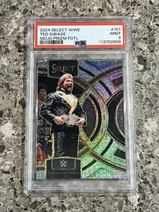 Ted DiBiase 2024 Panini Select WWE Lucky Envelopes Prizm #101 #’d/8 PSA 9 MINT - Picture 1 of 2
