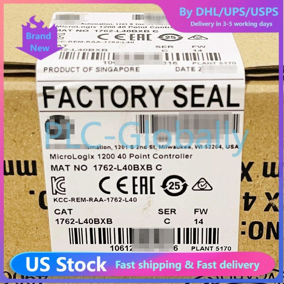 1762-L40BXB AB MicroLogix 1200 40 Point Controller Fast Shipping 1762L40BXB GQ ~ - Image 1 of 1