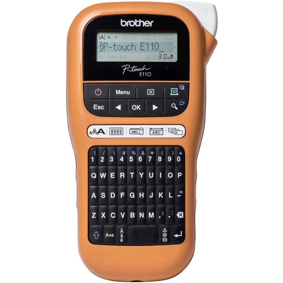 Brother P-touch E110 Beschriftungsgerät Geeignet für Schriftband: TZe 3.5 mm,... - Bild 1 von 4