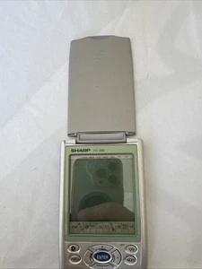 Vintage Sharp YO-290 Silver Handheld Personal Organizer - Picture 1 of 3