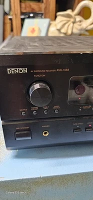 Vintage Denon AVR-1083 AV Surround receiver Made Japan Power Tested Only  - Image 1 of 4