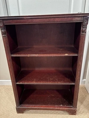 Vintage, solid wood bookcase circa 1920's - 1940's - Image 1 of 3
