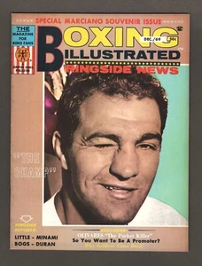 December 1969 Boxing Illustrated Magazine – Rocky Marciano Cover  A2590 - Picture 1 of 1