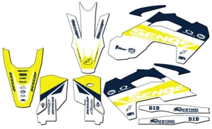 2023-2025 TC BINARY Blue Senge Graphics Kit Compatible with Husqvarna - Picture 1 of 10