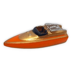 Micro Machines Boot Schnellboot Galoob 1989 Modell Schiff Bronze Orange Mini - Bild 1 von 7