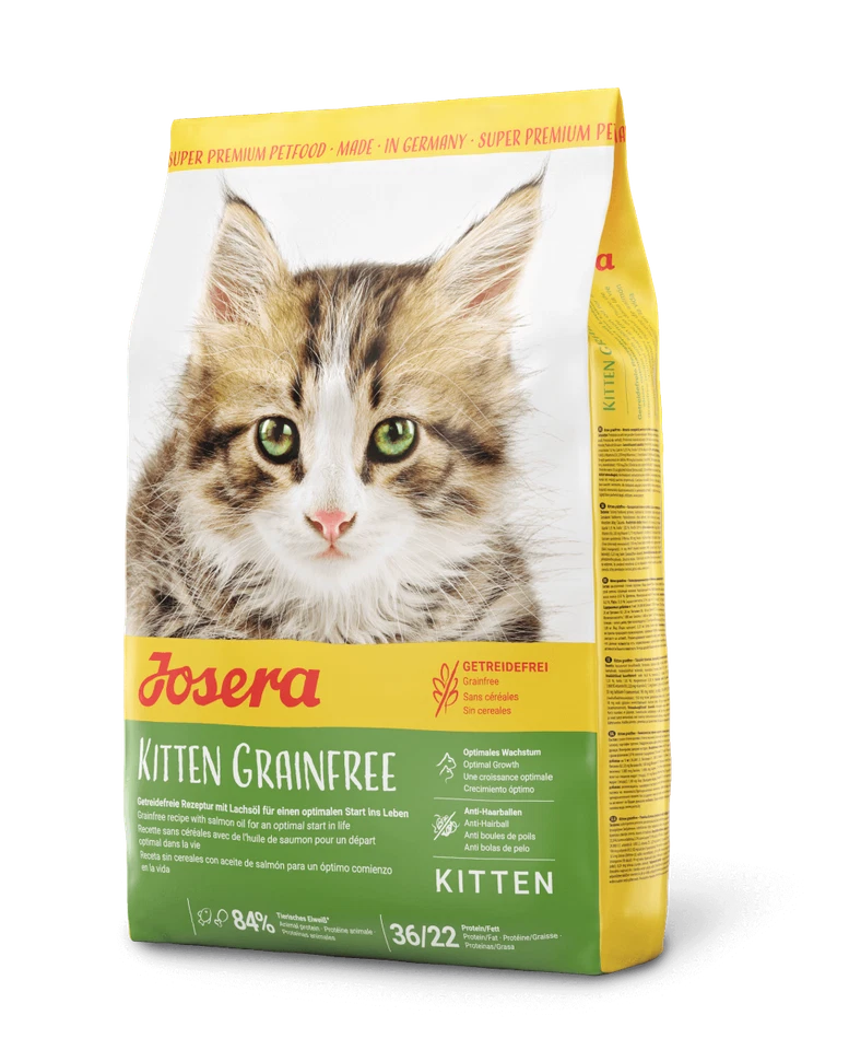JOSERA Kitten grainfree (2 kg) | getreidefrei | Lachsöl | für wachsende Katzen - Bild 1 von 1
