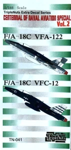 Calcomanías 1/144: Centenario de Aviación Naval Especial Vol.2 [USN] 041: TUERCAS TRIPLES - Imagen 1 de 2