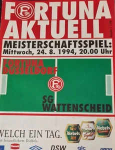 1994/95 2.Bundesliga Fortuna Düsseldorf - SG Wattenscheid 09 - Bild 1 von 1