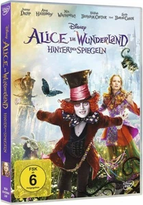 DVD Disney ALICE IM WUNDERLAND - HINTER DEN SPIEGELN # Johnny Depp ++NEU - Picture 1 of 2