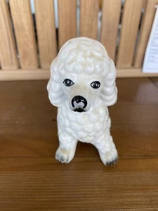 Vtg Porcelain Poodle - Picture 1 of 4