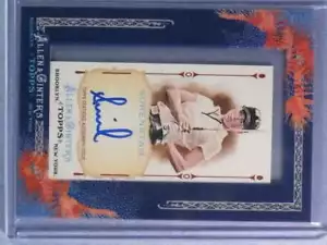 2011 autógrafo Topps Allen & Ginter Annika Sorenstam automático #AGAASO - Imagen 1 de 1