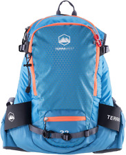 Core 22 Ski Backpack (Recco Reflector Installed) (Ocean Blue/Orange)