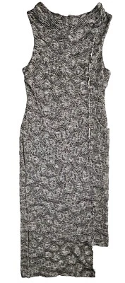 Free People Dress Women Size XS Cora Asymmetrical Jacquard Sweater  - Image 1 of 4