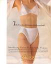 PLAYTEX SECRETS AD SEXY WOMAN IN BRA AND PANTIES PANTY SLIMMER LACE FRAME IT!