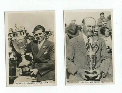 1935 J.A. Pattreiouex Sporting Events & Stars W. Lawson Little Alfred Perry Golf - Image 1 of 2