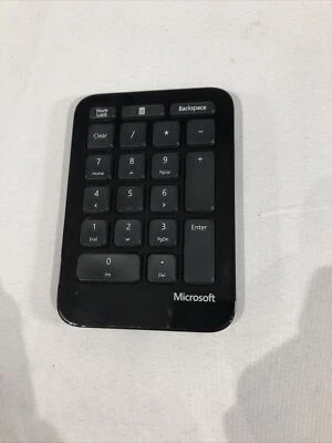 Microsoft Sculpt Number Pad Wireless Bluetooth 1558- Black - Image 1 of 3