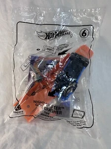 2019 McDonalds Happy Meal Hot Wheels Toy #6 Night Shifter Gate Crasher New Pkg - Bild 1 von 7