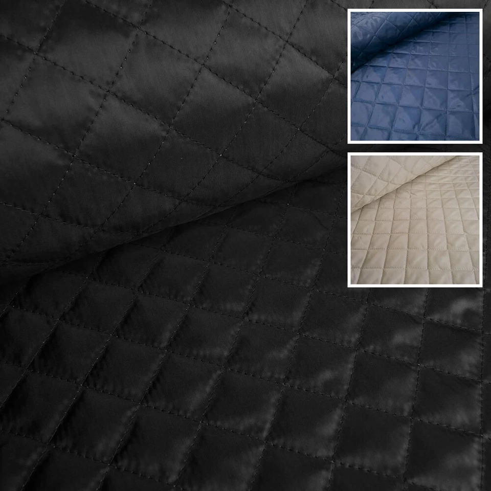 AKTIVSTOFFE Ross - Stepp Stoff / Rautenstepp - Jackenstoff / Dekostoff gesteppt - per Meter