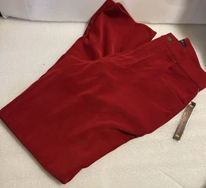 Bill Blass Perfect Fit Jeans Damen Rot Denim Hose Größe 6 Stretch - Bild 1 von 5