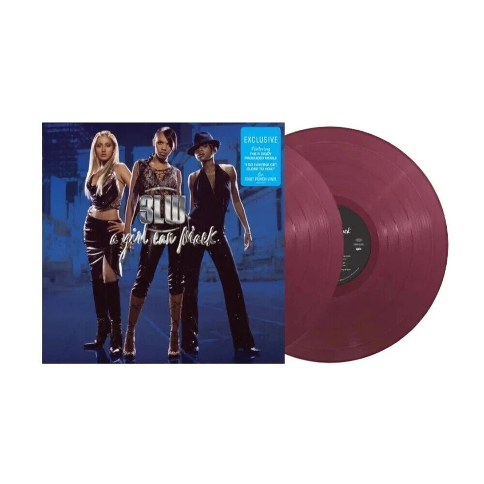 3LW LP A Girl Can Mack Fruit Punch Color Vinyl - Limited Edition - Sealed New Foto 1 de 1