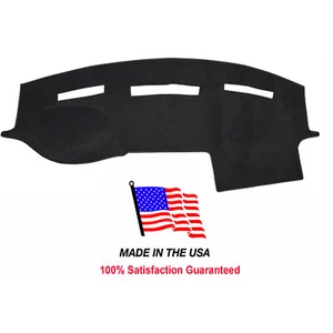 Black Carpet Dash Cover Compatible w/ Dodge Ram Pick-Up 2500 2010-2018 DO68 - Picture 1 of 11