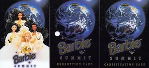 THE WORLD OF BARBIE 1997 TEMPO BARBIE SUMMIT SEND AWAY CARD SET SPC1, SRC1, SCC1 - Picture 1 of 1
