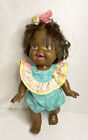 Vintage Mattel Baby Walk'n Roll afroamerikanisches Baby - nur Puppe selten
