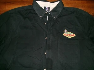 Adidas 2007 NBA All Star Game camicia abbottonata da uomo extra large Las Vegas nera - Foto 1 di 15