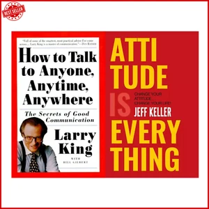 Combo Set of 2 books(How to Talk to Anyone + Attitude Is Everything) BRANDNEW - Picture 1 of 3