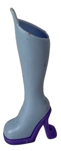 Vintage 2004 Winx Club Tecna Doll SINGLE BOOT REPLACEMENT Blue Mattel Rainbow - Picture 1 of 6