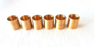 SILICONE BRONZE ROD PIN BUSHINGS FOR 22MM PIN A SET OF 6 PIECES - Bild 1 von 1