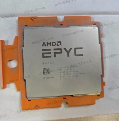 AMD EPYC Genoa 9654P 3.7GHz 96 Core 192 Thread Socket SP5 360W Unlocked CPU - Image 1 of 2