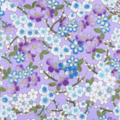 Vestido de novia kimono hágalo usted mismo retazos de algodón tela floral japonesa de 1 m costura artesanal Foto 1 de 4