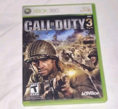Call of Duty 3 (Xbox 360, 2006) - CIB  - Image 1 of 4