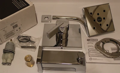 Delta T14453-H20 - VERO Monitor 14 Series Tub and Shower Trim Only - Chrome - Image 1 of 4